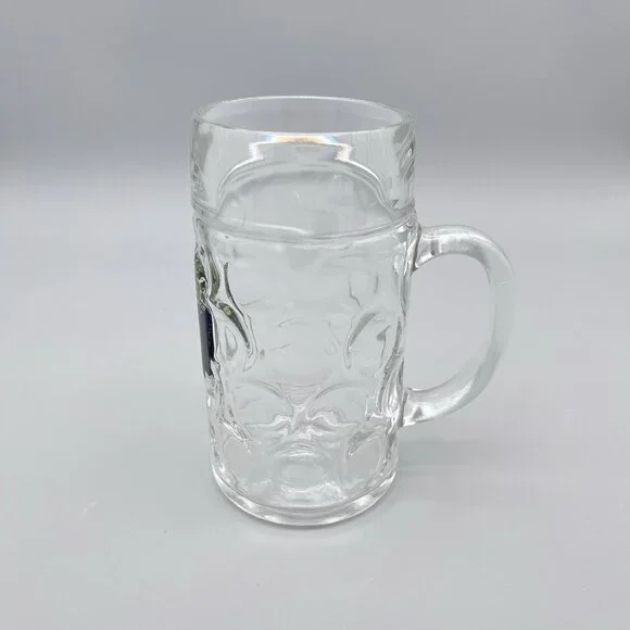 Great Lakes Brewing Winking Lizard Oktoberfest 42oz Dimpled Heavy Beer Mug Glass - Picture 4 of 6